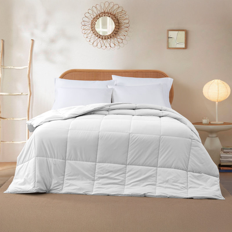 Modern Threads Comforter Duvet Insert, Reversible Quilted Down Alternative Comforter with Corner Tabs, All Season Bedding