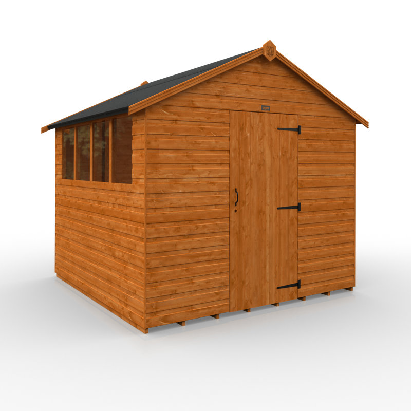 8x8w Tiger Shiplap Apex