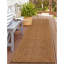 Tapis d'intérieur / extérieur à motif géométrique naturel / jute tissé à plat-60093676-57729001