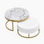 Table basse gigogne moderne avec tiroirs Modern