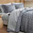 7-Piece Woven Striped Comforter Set