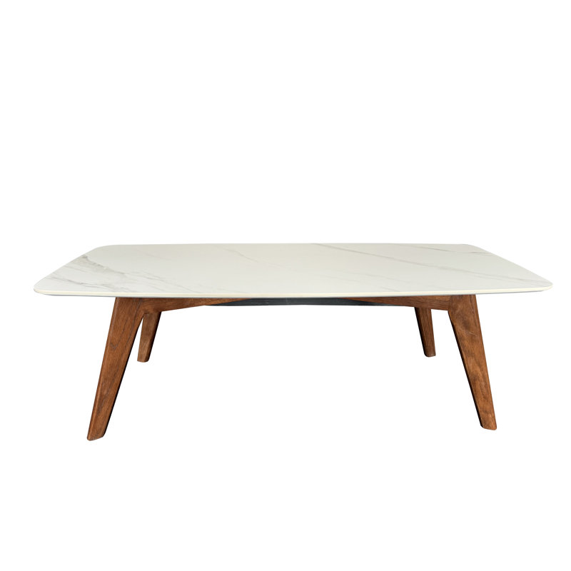 Ensemble de table de salon Ginevia, Noyer