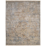 Wool Abstract Area Rug