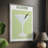 Martini Framed Print - Solid Wood-2024428985
