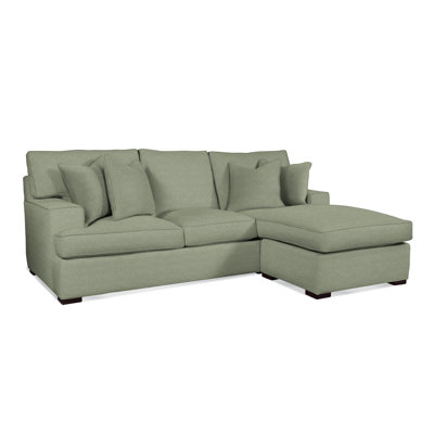 Sadie 97" Wide Reversible Sofa and Chaise with Ottoman