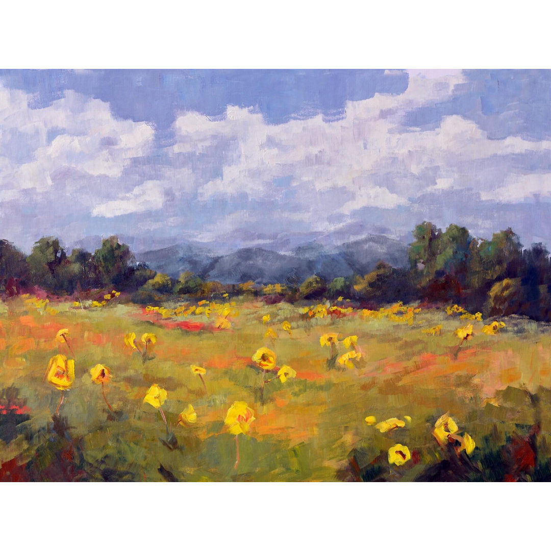 Highlands - Artist Enhanced Canvas Print Gracie Oaks 