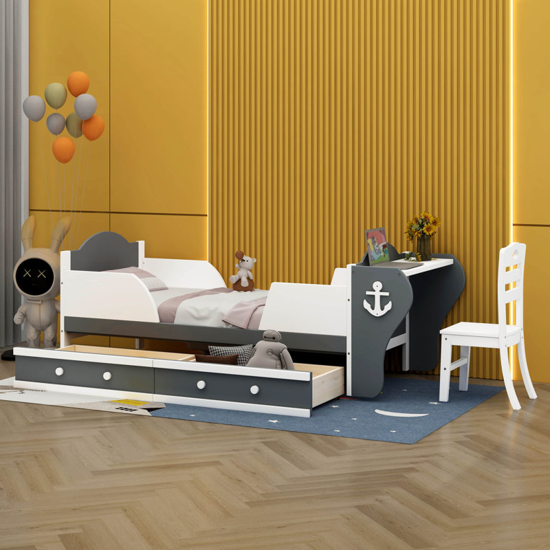 Paraiso Kids Twin Daybed with Drawers
