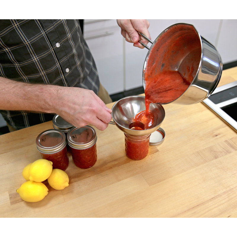 Küchenprofi Wide Mouth Canning Stainless Steel Funnel
