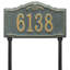 Gatewood Personalized Standard 1-Line Lawn Address Sign-321009529-321009524