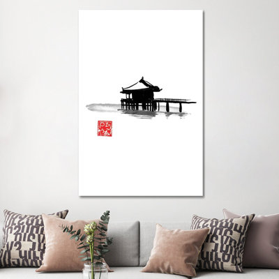 Bungalow by Péchane - Painting on Canvas