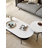 Cedric Sintered Stone Oval Coffee Table