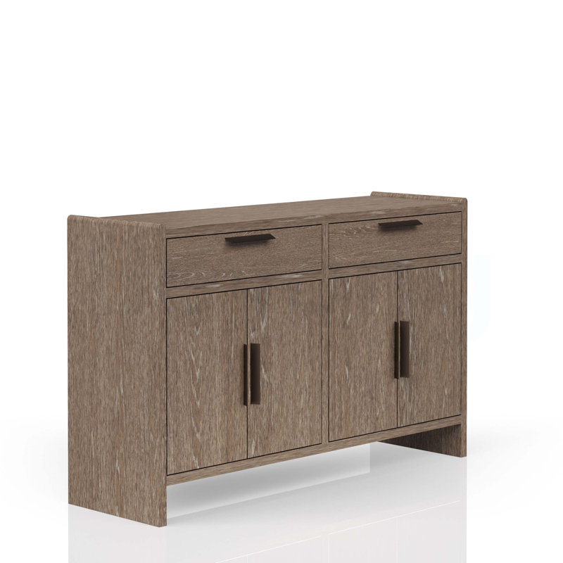 Marielle Katsikis 4-Door Wood Server, Cocoa