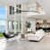Stockham 1-Light Unique Geometric LED Pendant Circle Ring Chandelier Remote Dimmable