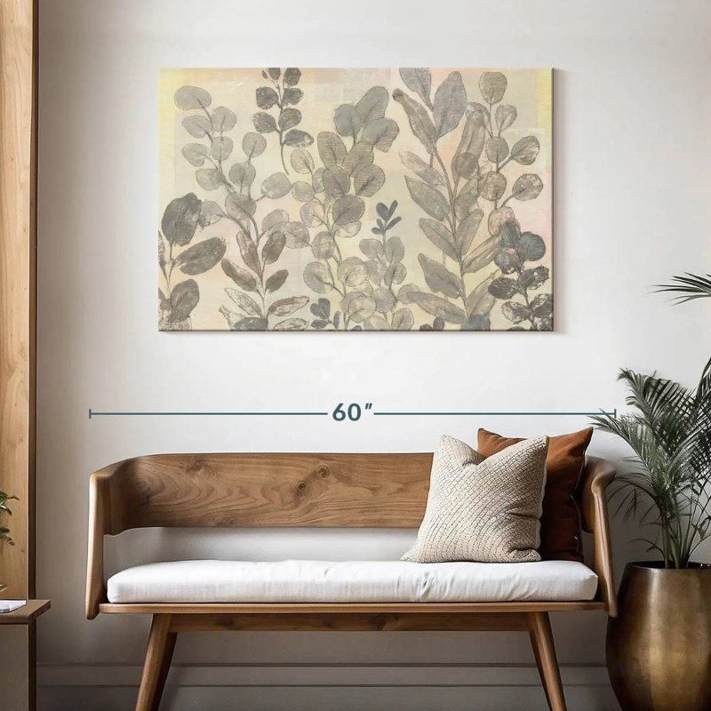 Leaf Pattern I, 30" H x 45" W