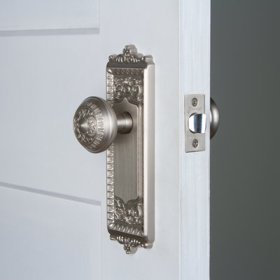 Plaque d'intimité Grandeur avec bouton de porte Windsor
