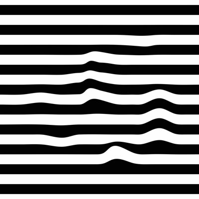 Papier peint Warped