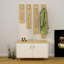 Hader 100 cm W Hallway Set with Storage Bench and Shoe Storage
