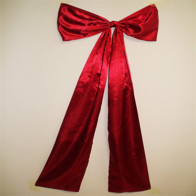 2025 Christmas Tree Big Red Bow Pendant