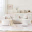 Canapé modulaire modulaire avec méridienne en L, canapé-lit modulaire Cloud avec assise profonde, canapés à compression en éponge sans assemblage requis (tissu en velours côtelé)-1922329724