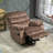Oversized Recliner Chair With Extended Footrest - Power Lift Recliner For Elderly With Heat Massage - Flip Arm Storage Cup Holders 350 Lbs-1325334000