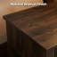 Table de bout moderne minimaliste avec tablette de rangement ouverte-2040682664