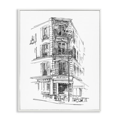 «Parisian Boulevard Study», giclée par Ethan Harper
