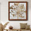 Toile encadrée de qualité supérieure Golden Gilt Bloom II - prête à être accrochée-744120010-744120052