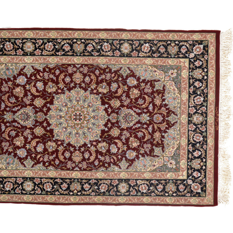 Persian Isfahan One-of-a-Kind 3'5" X 5'4" Area Rug