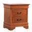 Table de chevet élégante en chêne avec un design classique-1696666816