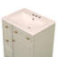 Armoire de meuble-lavabo 24 po avec lavabo en céramique, 2 tiroirs, 1 porte-111123920