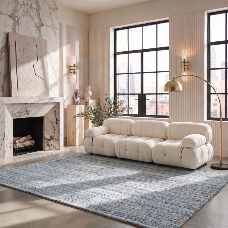 Kenardo Hand Tufted Performance Rug, Rectangle 8' x 10'