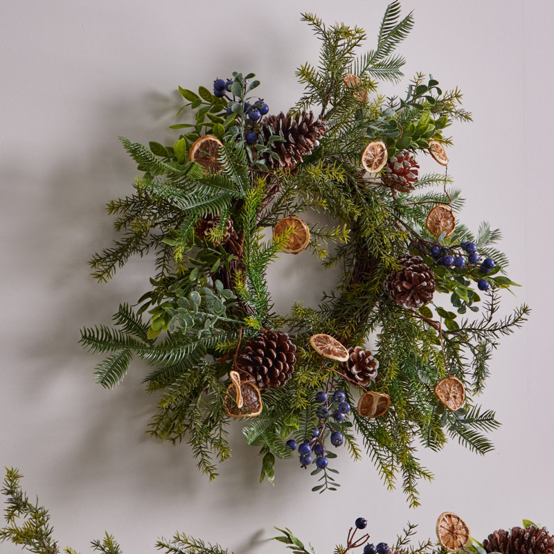 Faux 53cm Wreath