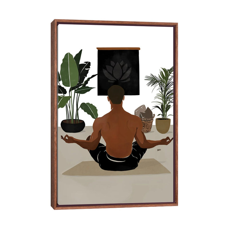 « Focus » par Bria Nicole-impression d’art graphique, Pas de tapis, H 48 po x l 32 po x P 1,5 po