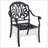 7-Piece Set Of Cast Aluminum Patio Furniture With Cushions