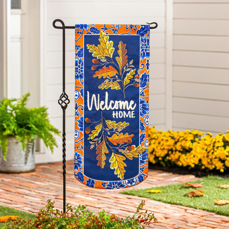 Fall Leaves Welcome Everlasting Impression Textile decor