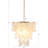 Layered Capiz Chandelier