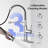 KIKO HOME Pull Out Kitchen Faucet