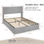Upholstered Flip Top Storage Bed Frame-678655970-678655972-678655973