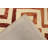 Rust Brown Geometric 5x8 Hand-tufted Modern Rug