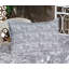 Drap-housse et coussin décoratif à motif cachemire Ambesonne, blanc et gris-106792843