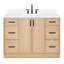 Ensemble de meuble-lavabo simple avec plateau en quartz ARIEL Kellie-99405087-124984831-137483147