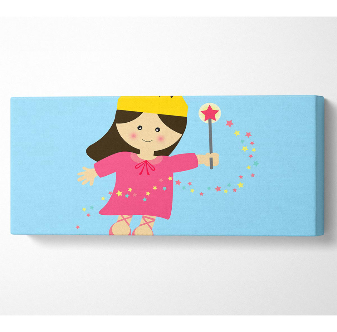 Magical Princess Baby Blue - Leinwanddrucke auf Leinwand