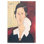 Portrait de madame Hka Zborowska par Amedeo Modigliani - estampe numérique