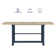 Inetta Extendable Wood Counter Table