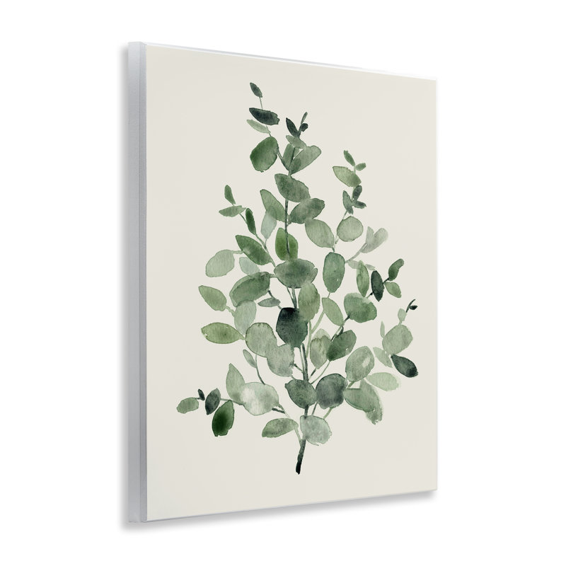Art mural, "Flecked Green Botanical Leaves", par Carol Robinson