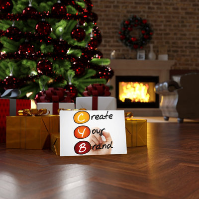 Create Your Brand - Wrapped Canvas Print
