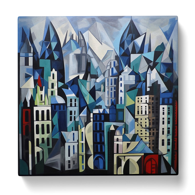 No Frame - Wrapped Canvas - Framed Print, 35cm H x 35cm W x 3cm D