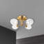 Plafonnier semi-encastré à 4 lumières sphériques 20,5 po Andi-692380400-692380403