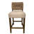Balyeet Upholstered Counter Stool with Solid Wood Frame-1850378578