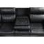 Canapé modulaire inclinable moderne en bois noir-258954028
